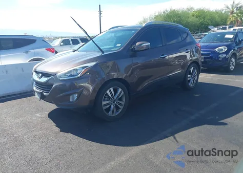 2014 Hyundai Tucson Limited z USA, uszkodzony, nr VIN KM8JU3AG8EU819968